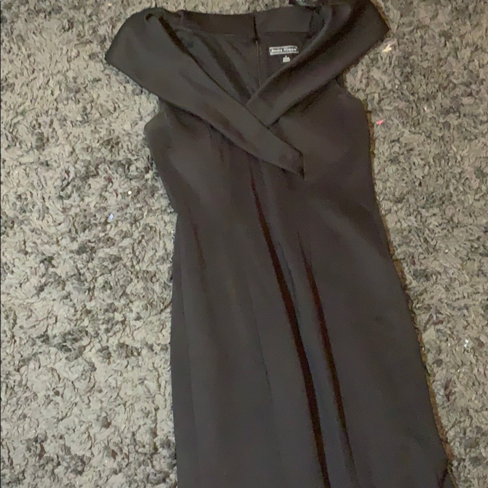 Long black formal dress